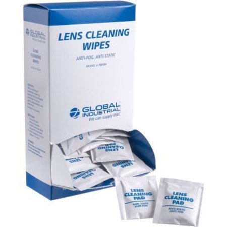 Allegro Industries Global Industrial Lens Cleaning Wipes, 100/Box 0350-GL